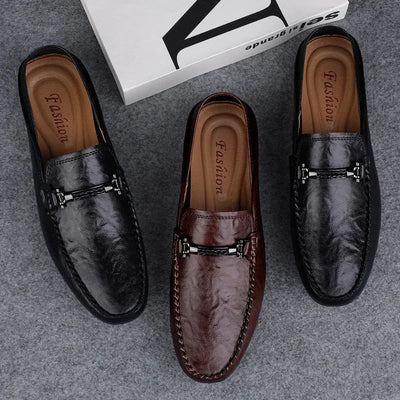 Novara™ | Kizar Leather Loafers