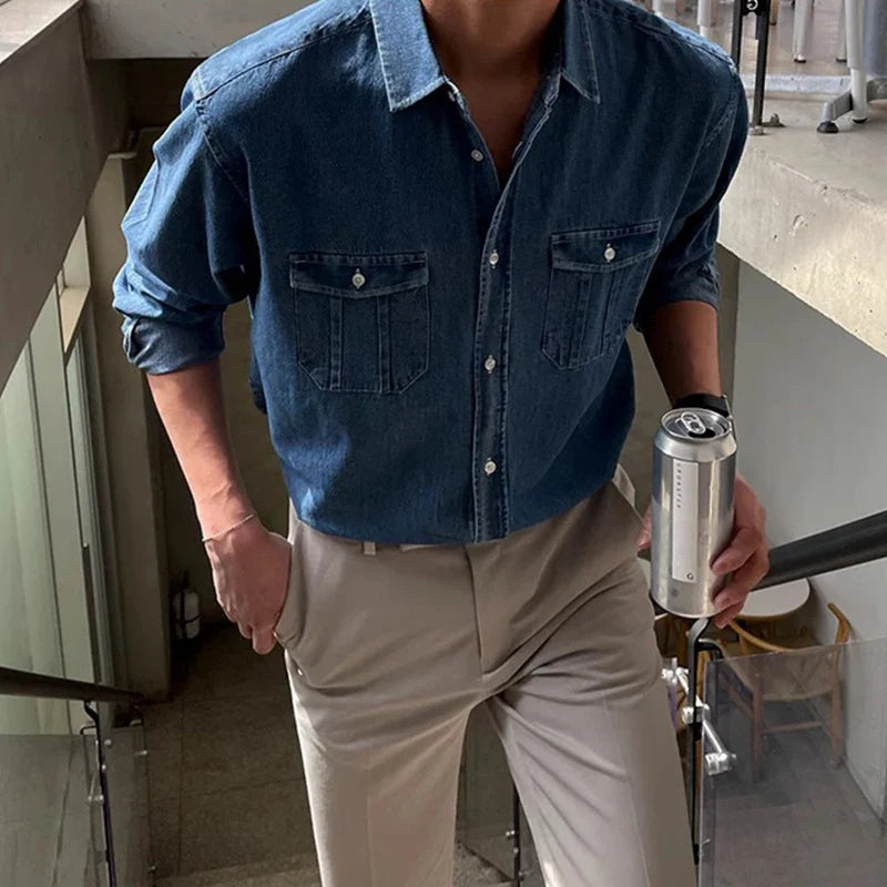 Novara™ | Rail Denim Shirt