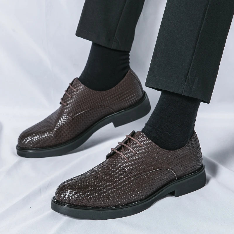 Novara™ | Santiago Genuine Leather Oxfords