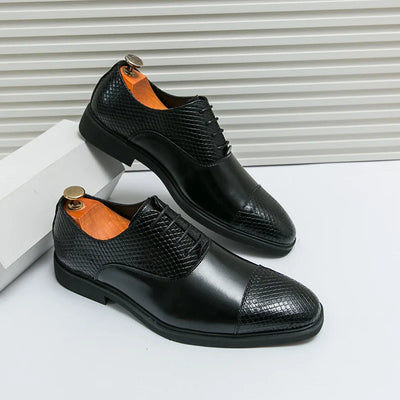 Novara™ | Slyther Genuine Leather Brogues