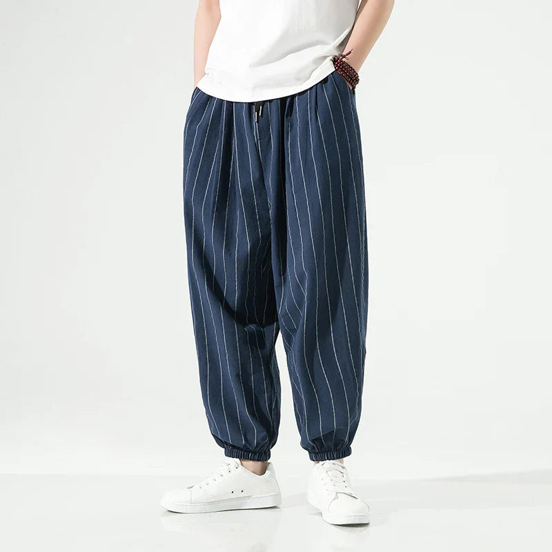 Novara™ | Rugo Pinstripe Joggers