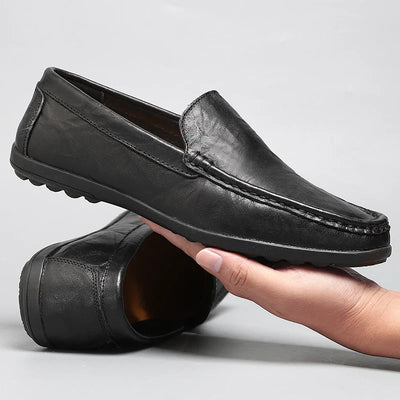 Novara™ | Hombre Genuine Leather Loafers