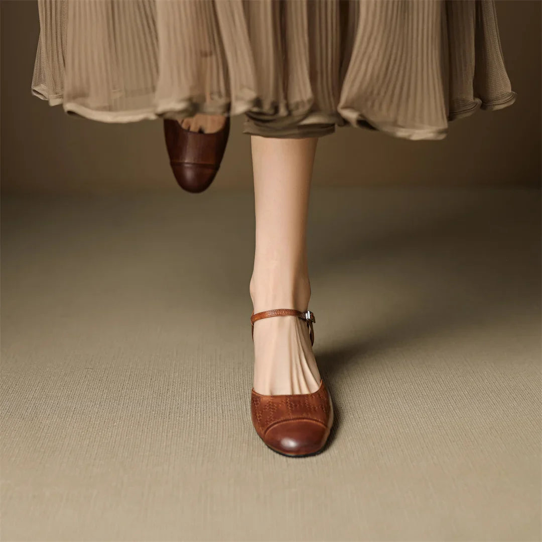 Novara™ | Valery Genuine Leather Pumps