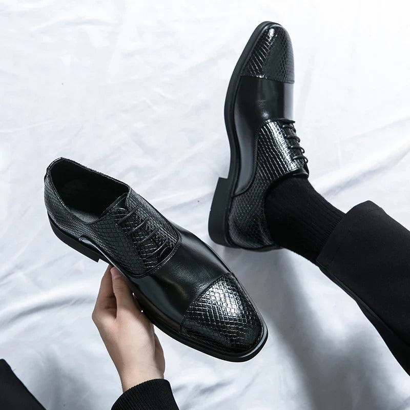 Novara™ | Slyther Genuine Leather Brogues