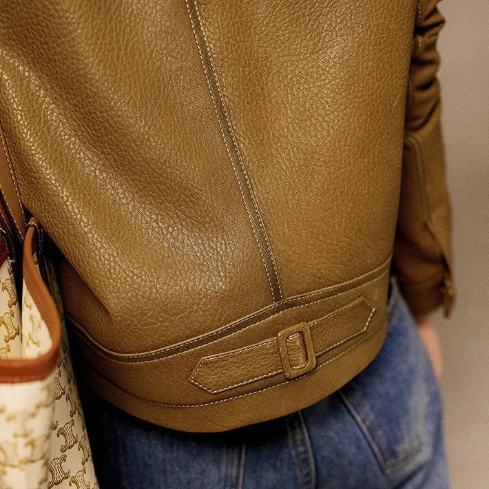 Novara™ | Romana Faux Leather Jacket