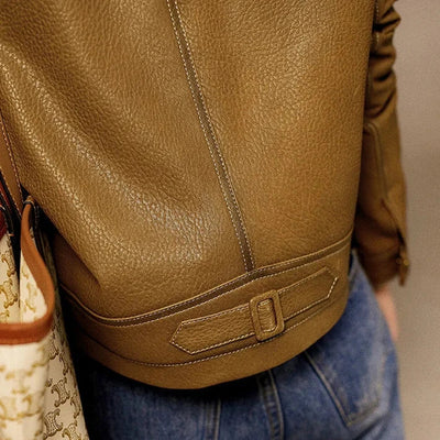 Novara™ | Romana Faux Leather Jacket