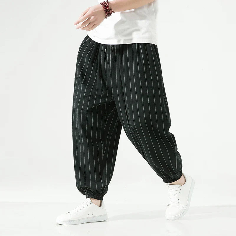 Novara™ | Rugo Pinstripe Joggers