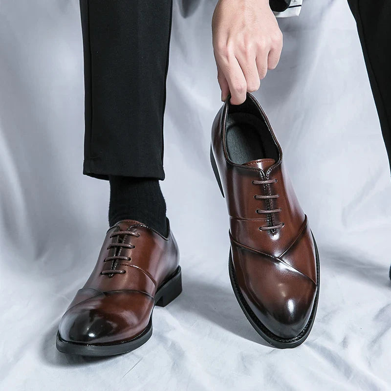 Novara™ | Zuave Leather Derby