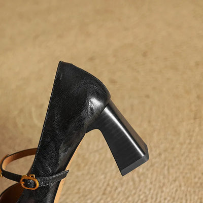 Novara™ | Auria Genuine Leather Heels