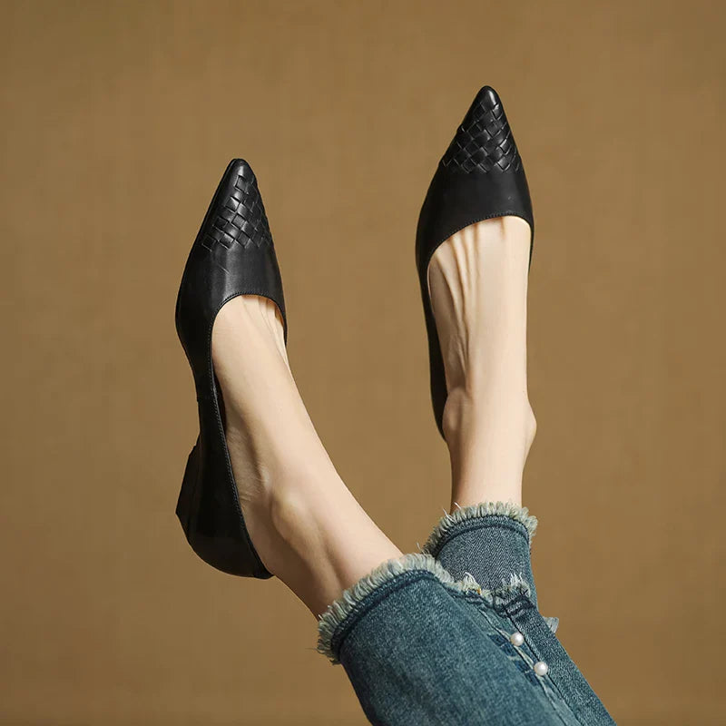 Novara™ | Zelith Genuine Leather Pumps