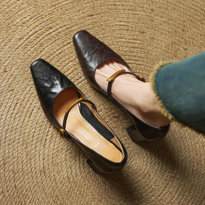 Novara™ | Auria Genuine Leather Heels