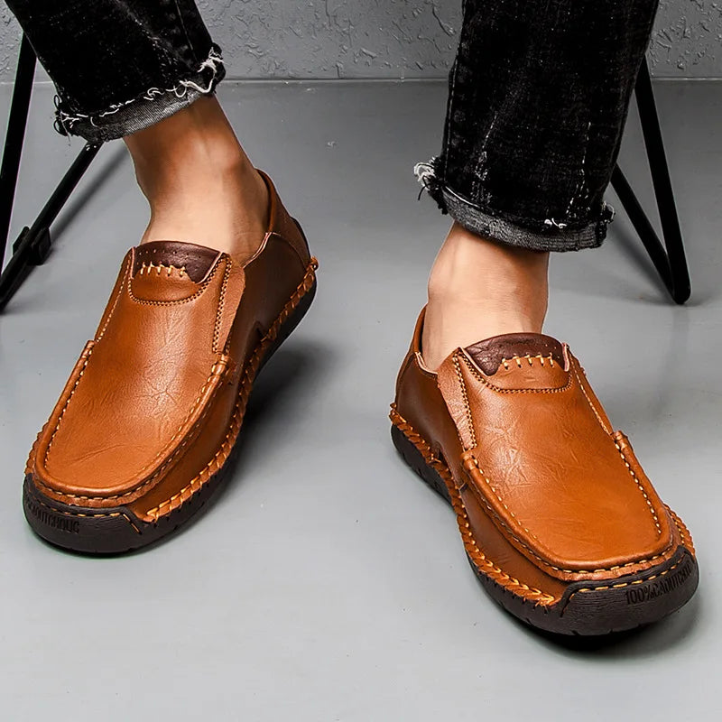 Novara™ | Caruso Genuine Leather Loafers