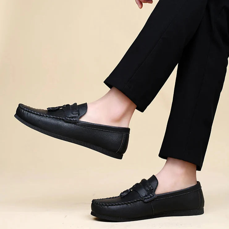 Novara™ | Moclyn Leather Loafers
