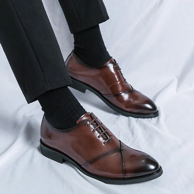 Novara™ | Zuave Leather Derby
