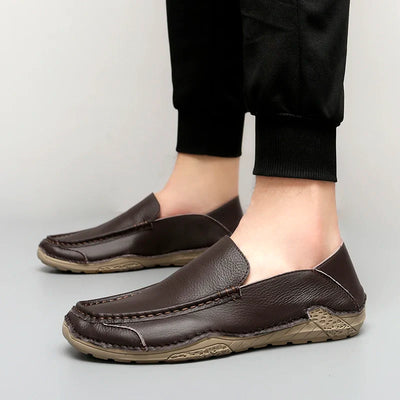 Novara™ | Markin Genuine Leather Loafers