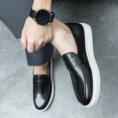 Novara™ | Reyes Genuine Leather Loafers