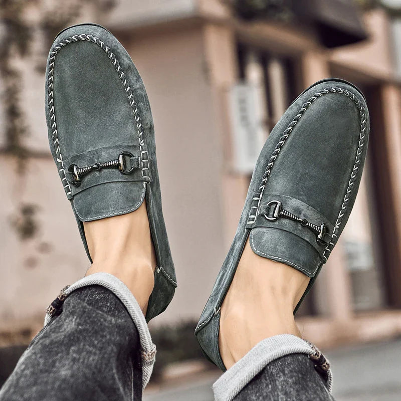 Novara™ | Astire Genuine Suede Loafers