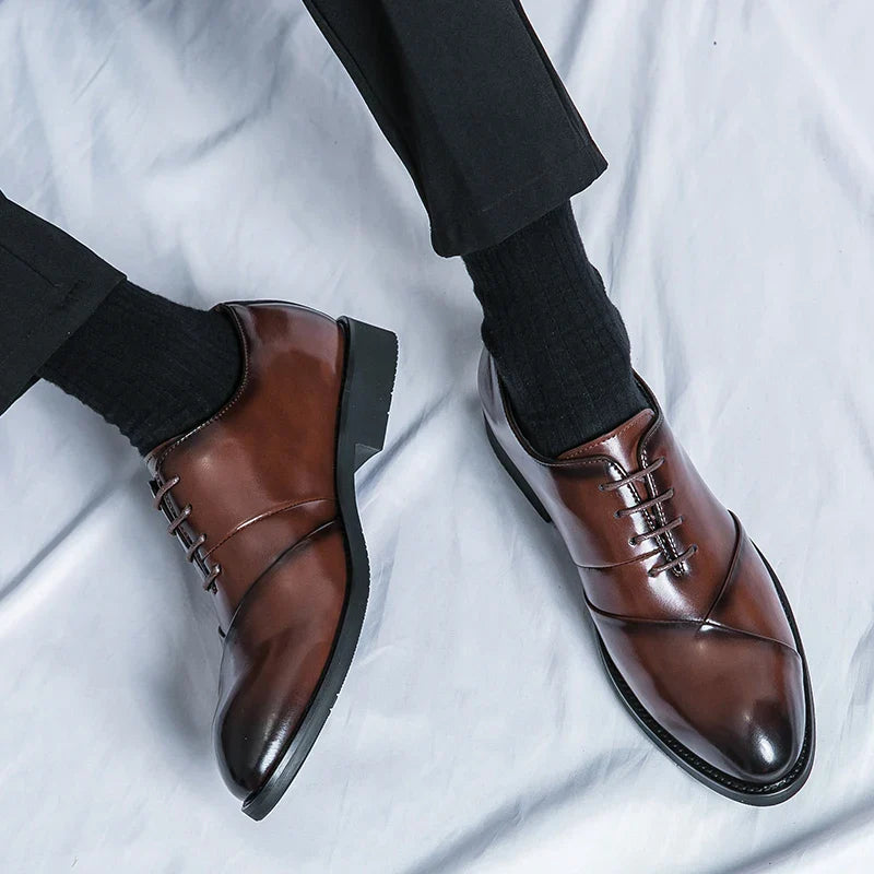 Novara™ | Zuave Leather Derby