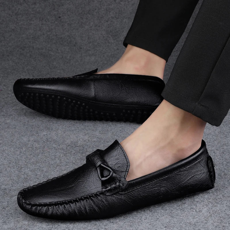 Novara™ | Carlson Genuine Leather Loafers
