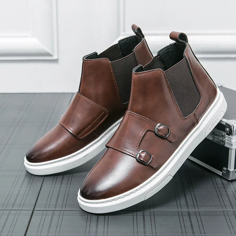 Novara™ | Milano Leather High-Tops