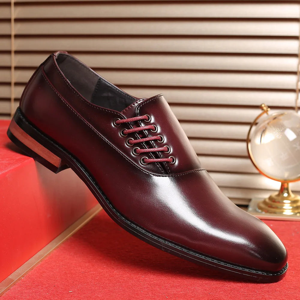 Novara™ | Bertolini Genuine Leather Oxford Shoes