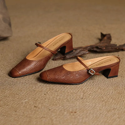 Novara™ | Berla Genuine Leather Mules