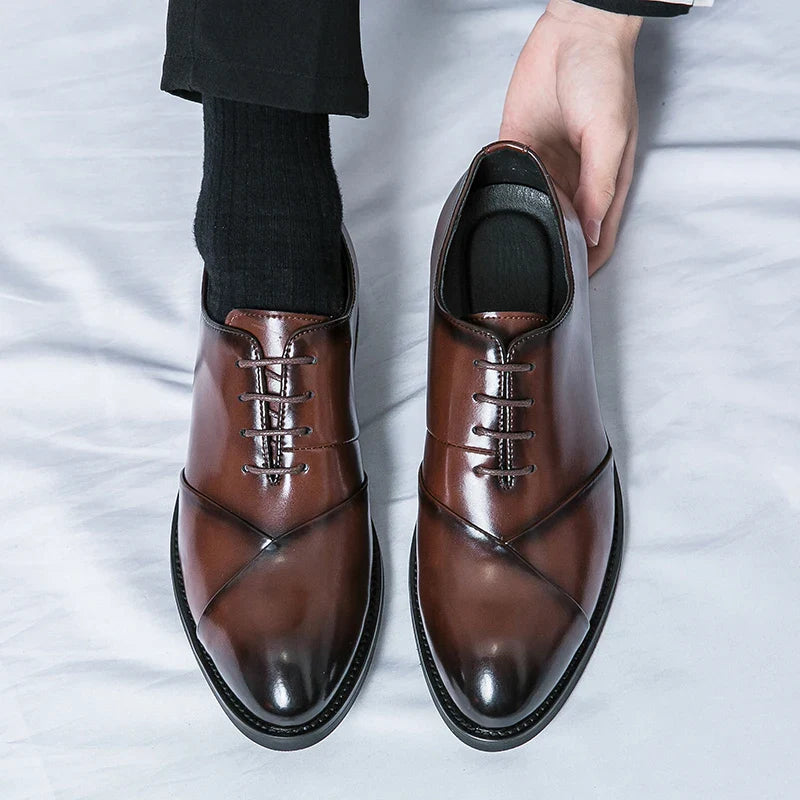 Novara™ | Zuave Leather Derby