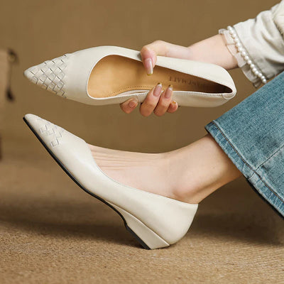 Novara™ | Zelith Genuine Leather Pumps