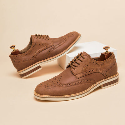 Novara™ | Zaviar Genuine Leather Shoes