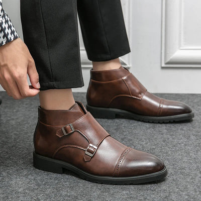 Novara™ | Vargas Double Monk Boots