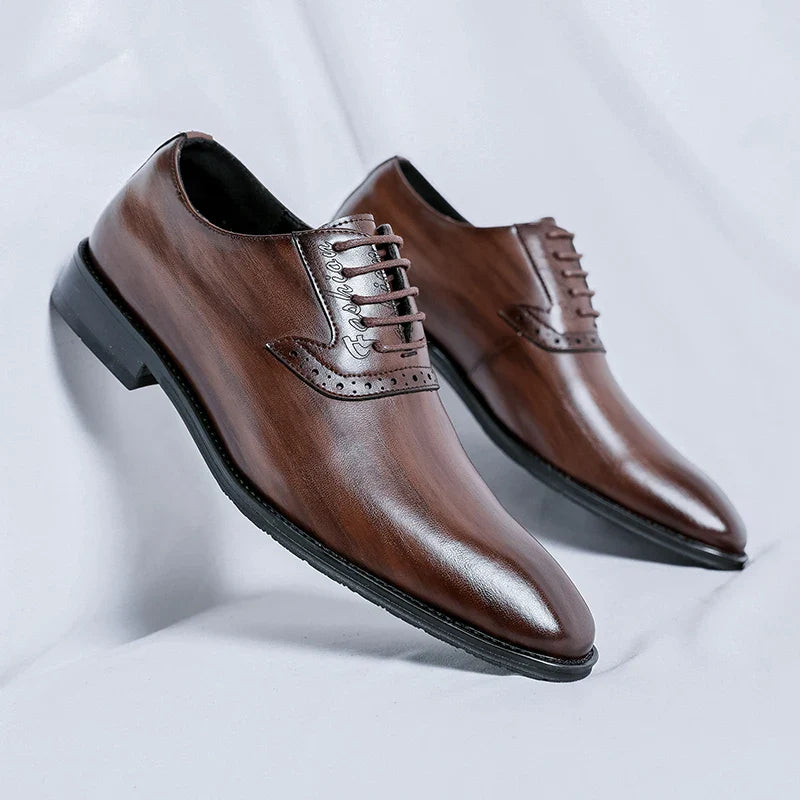 Novara™ | Riven Leather Shoes