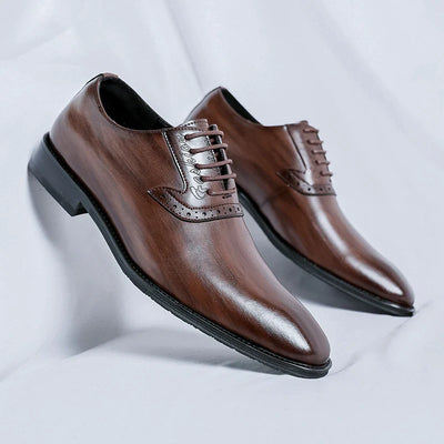 Novara™ | Riven Leather Shoes