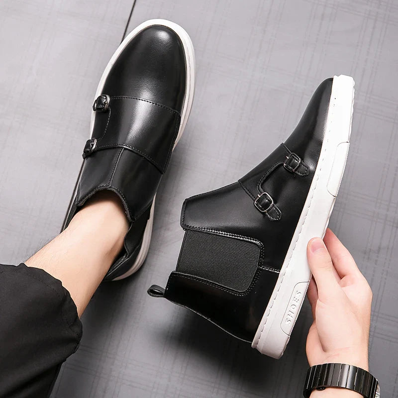 Novara™ | Milano Leather High-Tops