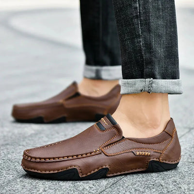 Novara™ | Vanler Leather Loafers