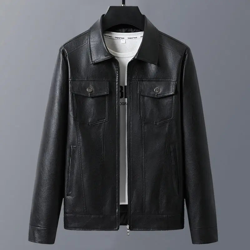 Novara™ | Varves Genuine Leather Jacket