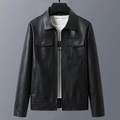 Novara™ | Varves Genuine Leather Jacket