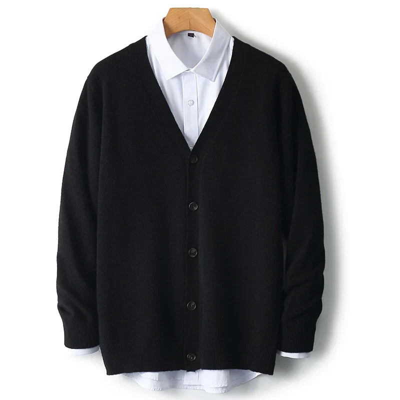 Novara™ | Caldura 100% Wool Cardigan
