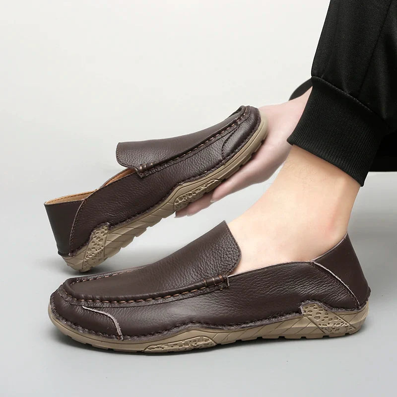 Novara™ | Markin Genuine Leather Loafers