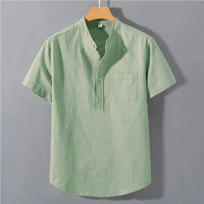 Novara™ | Vartos Cotton-Linen T-Shirt