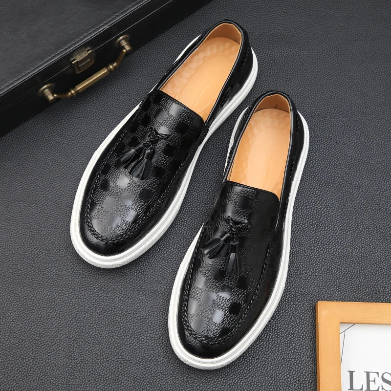 Novara™ | Sartori Genuine Leather Loafers