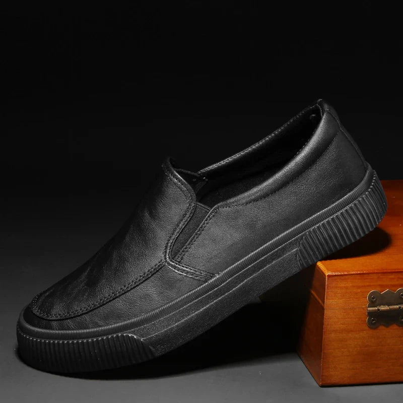 Novara™ | Enzo Leather Loafers