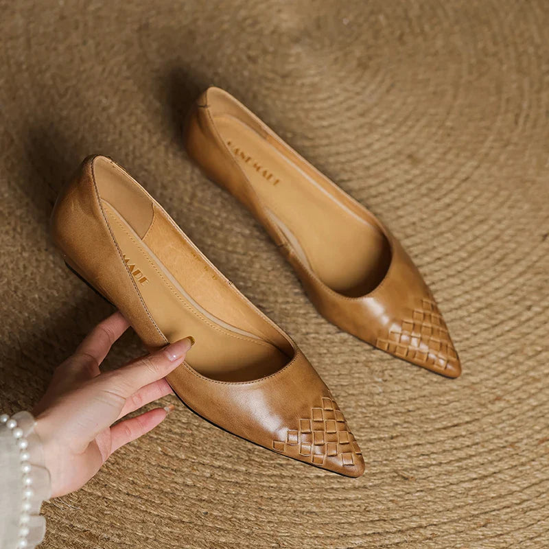 Novara™ | Zelith Genuine Leather Pumps