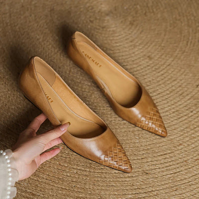 Novara™ | Zelith Genuine Leather Pumps