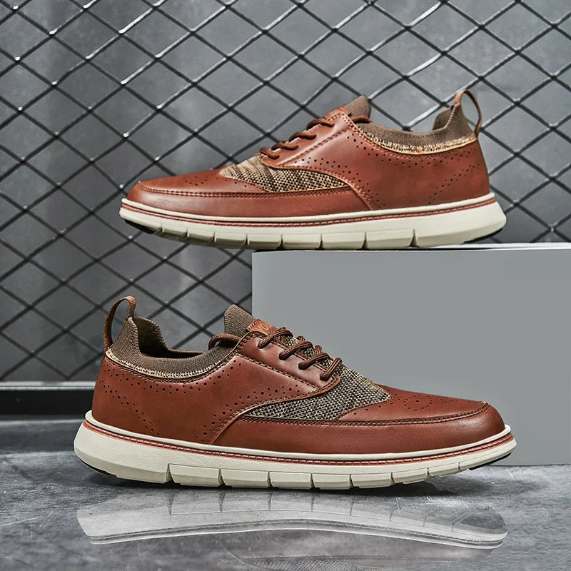 Novara™ | Madox Genuine Leather Shoes