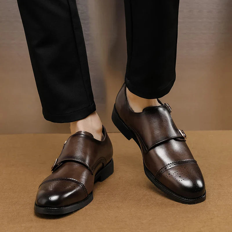 Novara™ | Antonio Double-Monk Shoes