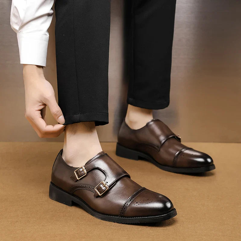 Novara™ | Antonio Double-Monk Shoes