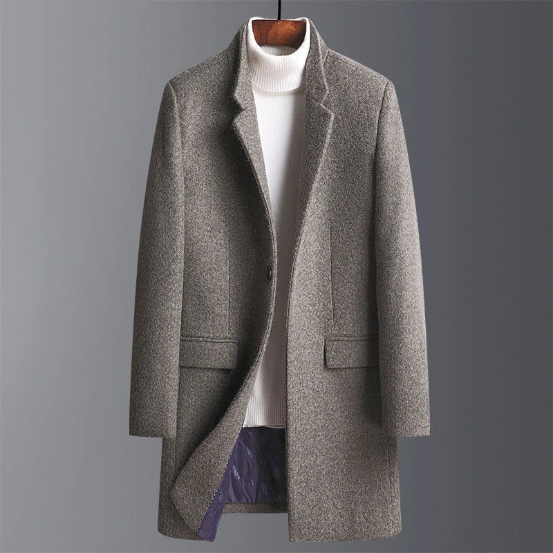 Novara™ | Harris Wool Blend Overcoat
