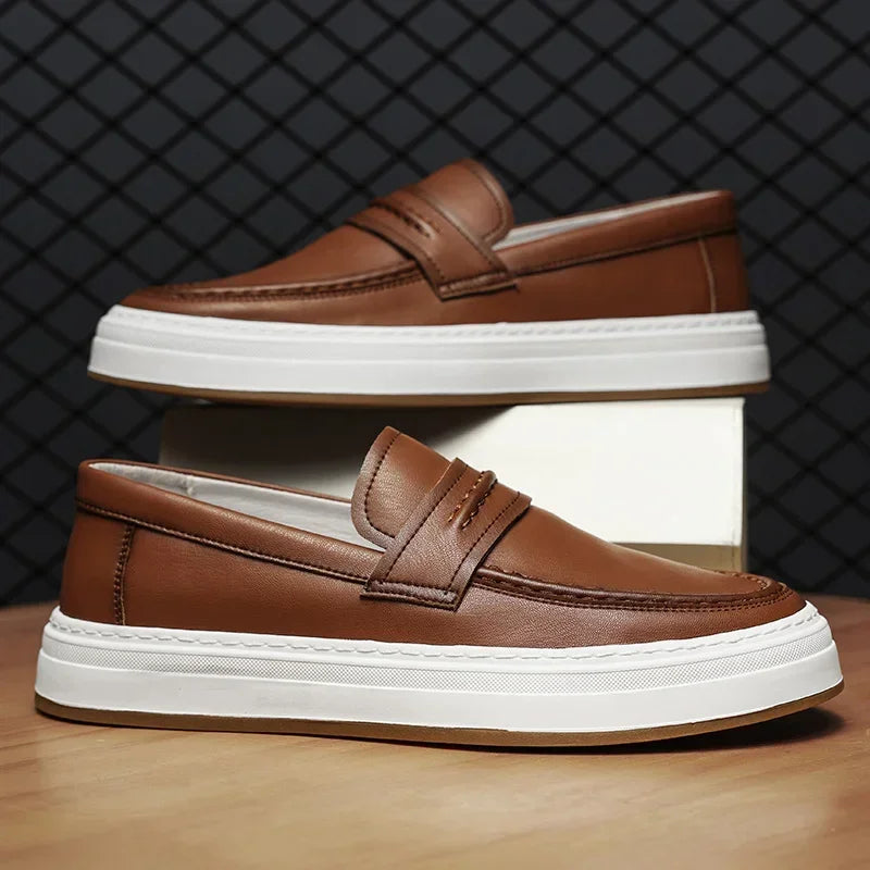 Novara™ | Moico Genuine Leather Loafers