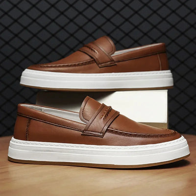 Novara™ | Moico Genuine Leather Loafers