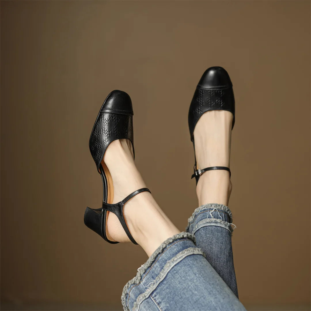 Novara™ | Valery Genuine Leather Pumps